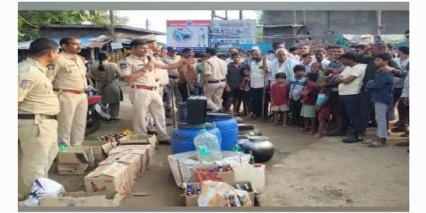 మహబూబాబాద్ జిల్లాలో కార్డన్ అండ్ సెర్చ్ ఆపరేషన్..!
