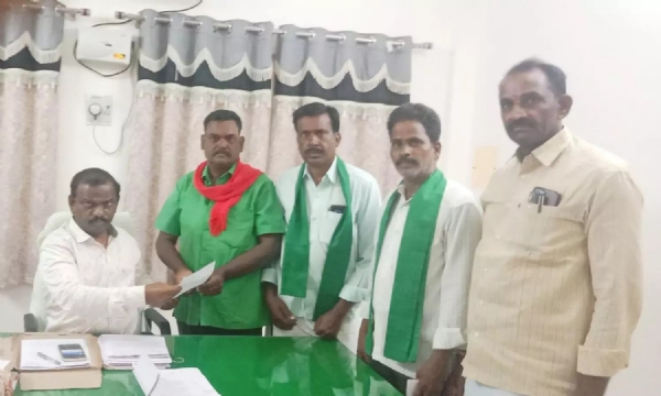 కంచర్లపాలెం కుంట లీకేజీ సమస్య.. రంగంలోకి రైతు సేవా సమితి