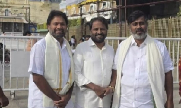శ్రీవారిని దర్శించుకున్న మదనపల్లె ఎమ్మెల్యే షాజహాన్ భాషా! శ్రీవారిని దర్శించుకున్న మదనపల్లె ఎమ్మెల్యే షాజహాన్ భాషా!