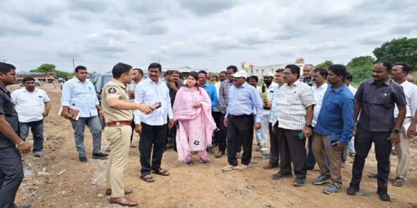 నేడు సీఎం పర్యటనకు సర్వం సిద్ధం