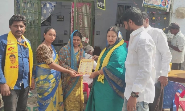 కోవెలకుంట్లలో ఘనంగా టీడీపీ ఇంటింటి ప్రచారం!