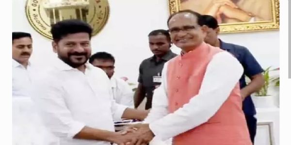 కేంద్ర మంత్రి శివరాజ్ సింగ్ చౌహాన్తో సీఎం రేవంత్ రెడ్డి భేటీ..