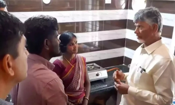 కుప్పంలో చంద్రబాబు పర్యటన.. నలగంపల్లె ‘నెట్ జీరో’ ఇళ్లను పరిశీలించిన సీఎం!