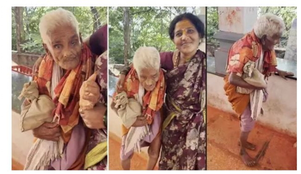 భక్తికి వయసు అడ్డుకాదు.. 116 ఏళ్ల వయసులో తిరుమల మెట్లెక్కిన బామ్మ! భక్తికి వయసు అడ్డుకాదు.. 116 ఏళ్ల వయసులో తిరుమల మెట్లెక్కిన బామ్మ!