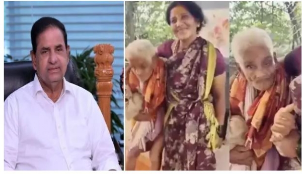 116 ఏళ్ల భక్తురాలికి శ్రీవారి ప్రత్యేక దర్శనం 116 ఏళ్ల భక్తురాలికి శ్రీవారి ప్రత్యేక దర్శనం