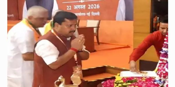 బీజేపీ నూతన జాతీయ కార్యవర్గంతో జాతీయ అధ్యక్షుడు నితిన్ నబీన్ తొలి భేటీ
