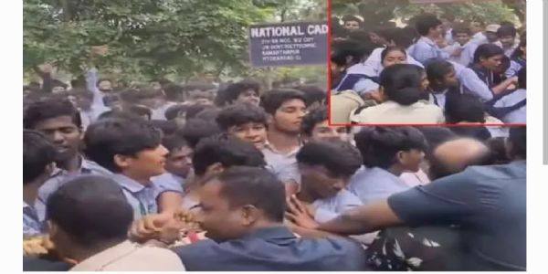 రామంతపూర్ పాలిటెక్నిక్ కాలేజీలో తీవ్ర ఉద్రిక్తత..