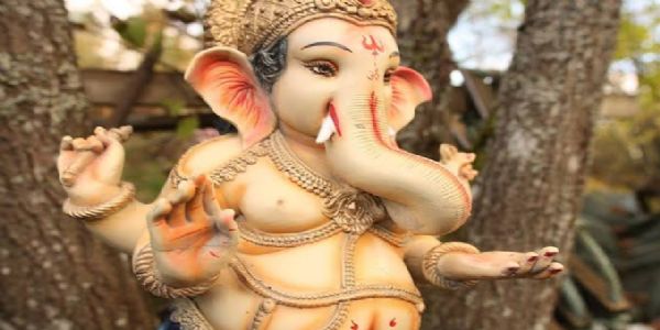 కొబ్బరి పీచు వినాయకుడి తయారీ