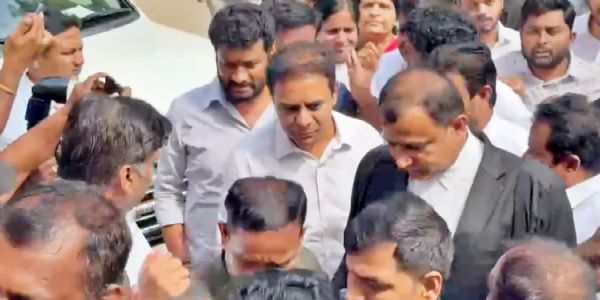 ఫార్ములా-ఈ రేస్ కేసు విచారణకు హాజరైన కేటీఆర్