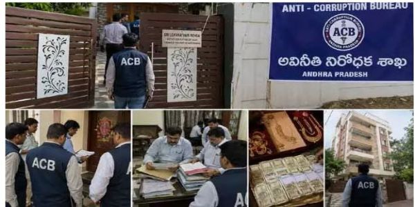 తిరుమల శ్రీవారి ఆలయ డిప్యూటీ ఈవో ఇంట్లో ఏసీబీ మెరుపు దాడులు