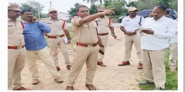 సీఎం పర్యటన భద్రత ఏర్పాట్లను పరిశీలించిన ఎస్పీ
