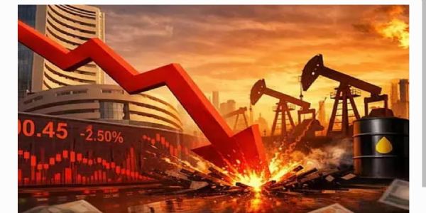 కుప్పకూలిన దేశీయ స్టాక్ మార్కెట్లు