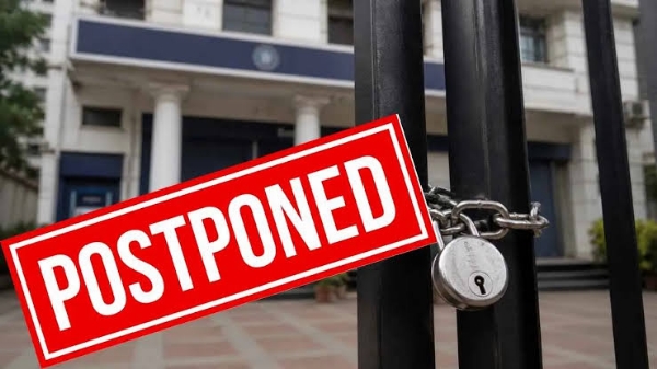 POSTPONED