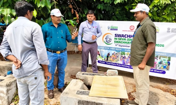 కర్నూలు రైల్వే స్టేషన్లో  తాగునీటి నాణ్యత పరిశీలన